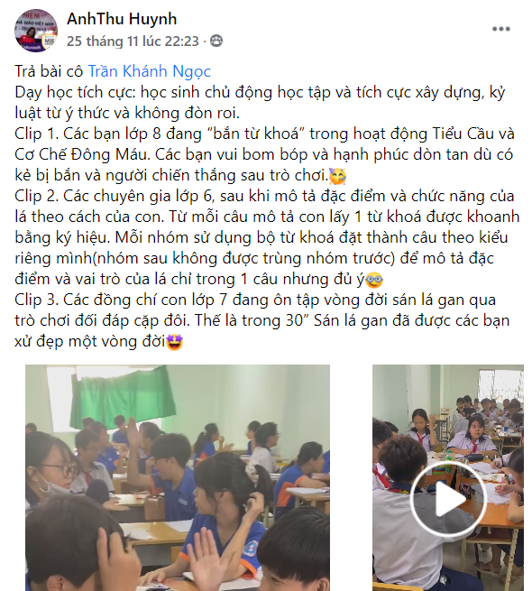 Phản hồi học viên